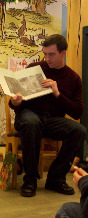 Matt Tavares reading at Barnes and Noble