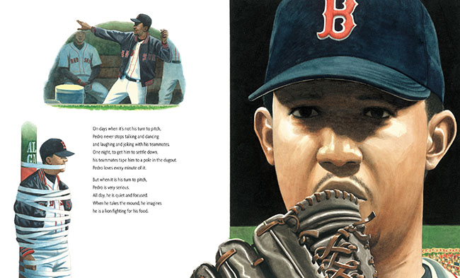 Pedro Martinez at Fenway Park