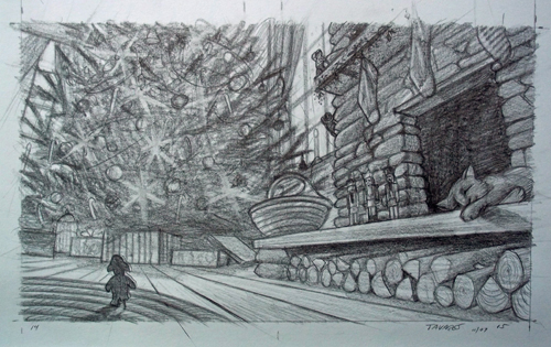 The Gingerbread Pirates sketches