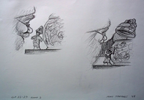 Santa and Captain Cookie