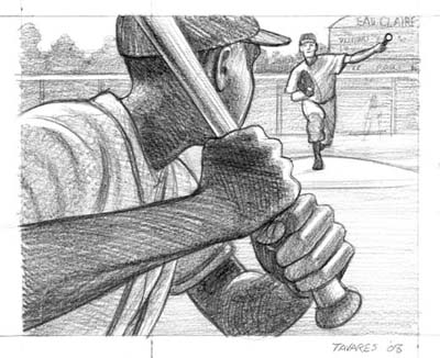 Henry Aaron's Dream sketch